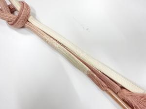 未使用品　正絹　手組帯締め